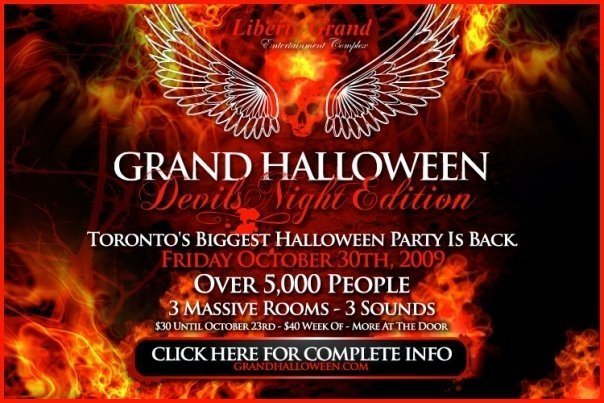 Toronto's Biggest Halloween Party